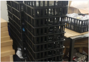 Record Production Crate-Basket